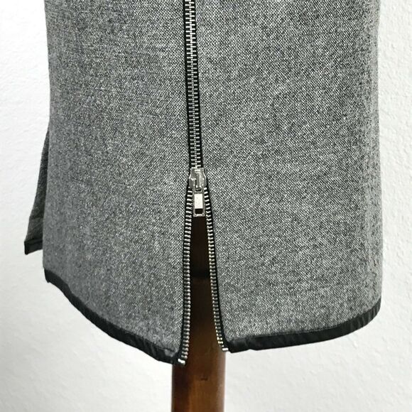 Band of Outsiders Tweed Wool Blend Straight Pencil Skirt FLAW - Picture 12 of 12